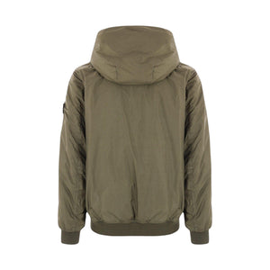 Crinkle Reps R-ny Padded Jacket-STONE ISLAND-JOHN JULIA