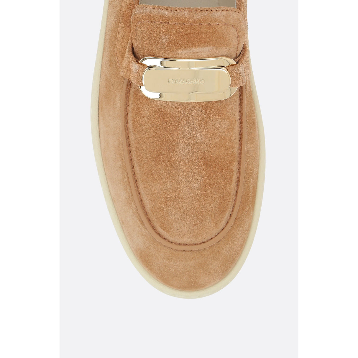 Crio Suede Loafers-FERRAGAMO-JOHN JULIA