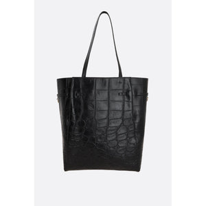 Crocodile-embossed Voyou Medium Tote-GIVENCHY-JOHN JULIA