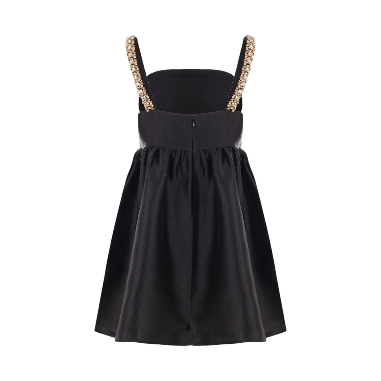 Crystal-Embellished Taffeta Minidress-SELF-PORTRAIT-JOHN JULIA