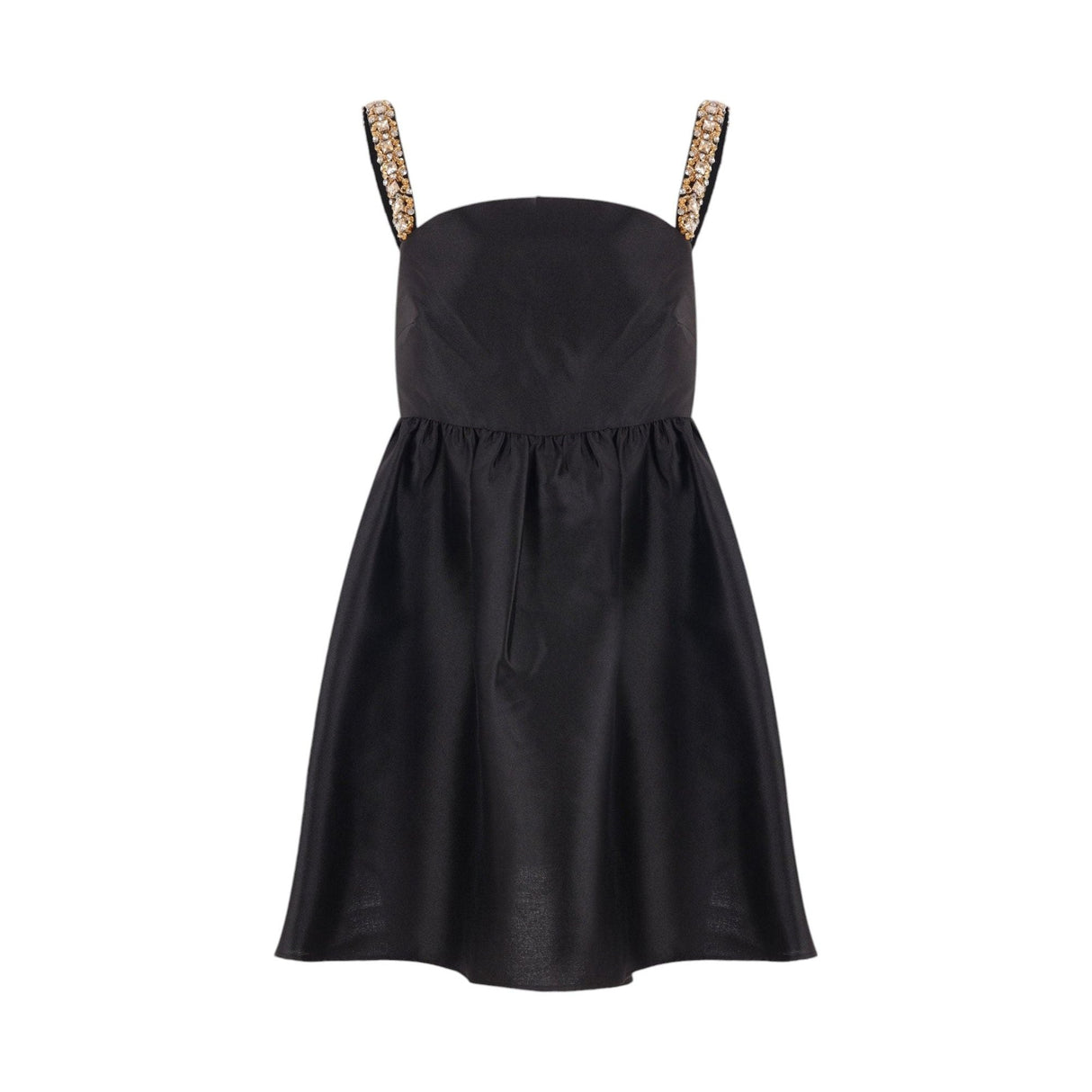 Crystal-Embellished Taffeta Minidress-SELF-PORTRAIT-JOHN JULIA