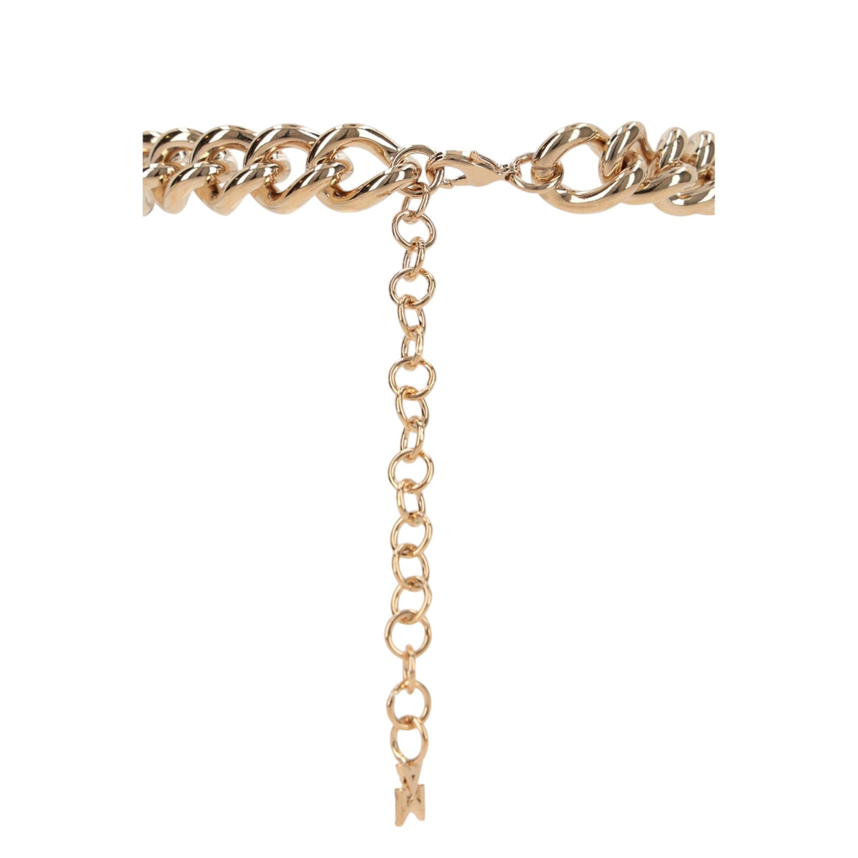 Crystal-embellished Metal Chain Choker-AMINA MUADDI-JOHN JULIA