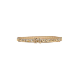 Crystal-embellished Suede Thin Belt-PRADA-JOHN JULIA