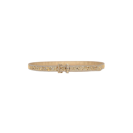 Crystal-embellished Suede Thin Belt-PRADA-JOHN JULIA