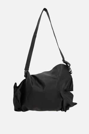 Cubic Grainy Leather Shoulder Bag-DISCORD YOHJI YAMAMOTO-JOHN JULIA