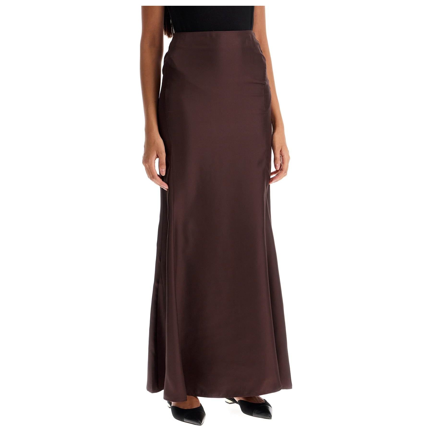 Long Silk Skirt By Dalup