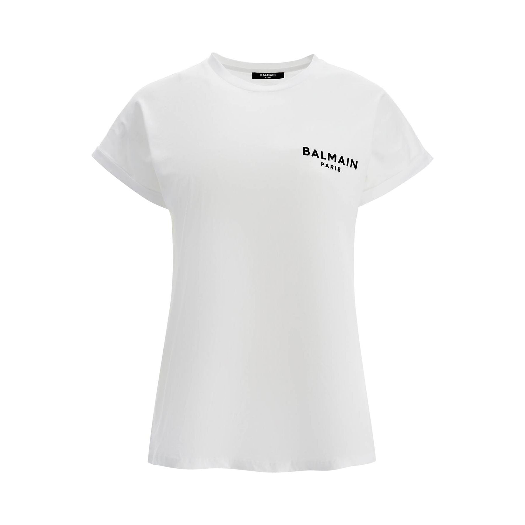 Organic Cotton Balmain Paris Logo T-Shirt