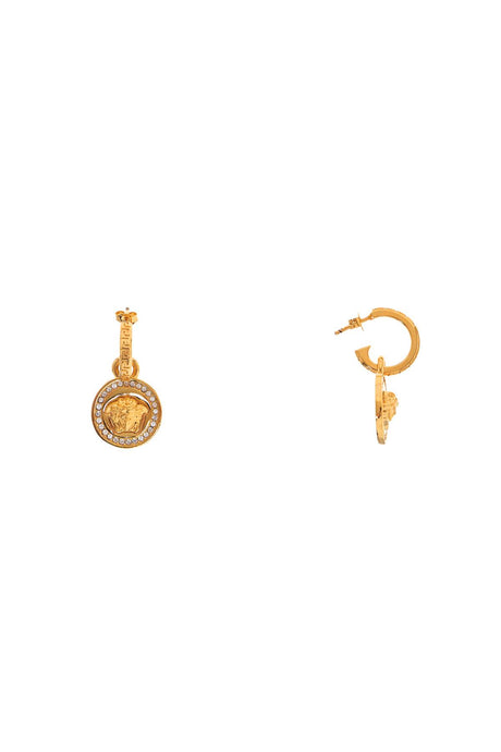 Greek Medusa Earrings With Cr