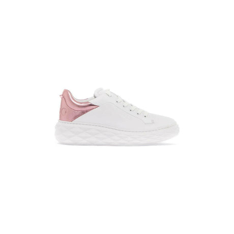 Diamond Maxi/F II Leather Sneakers.