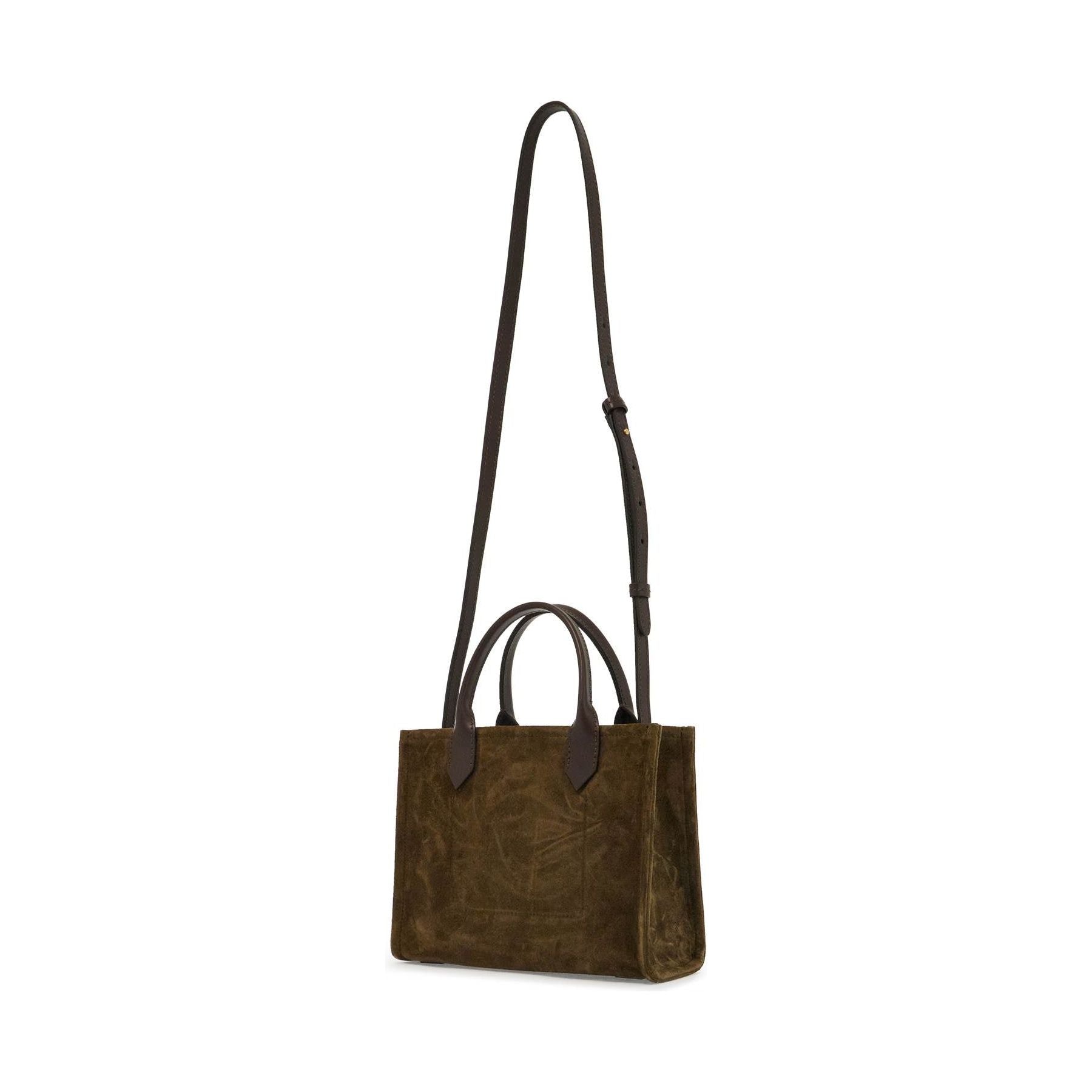 Suede B-army Tote Bag