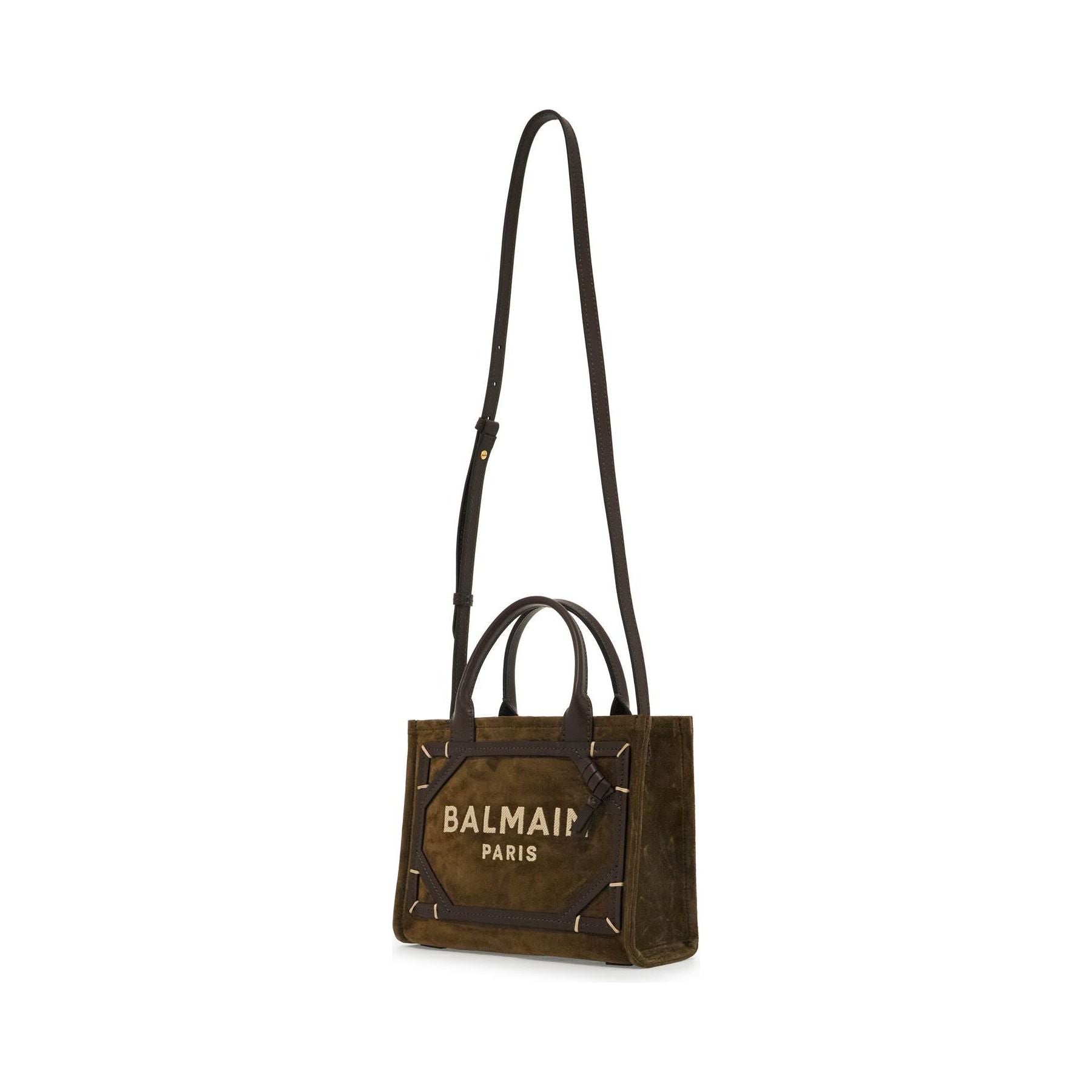 Suede B-army Tote Bag