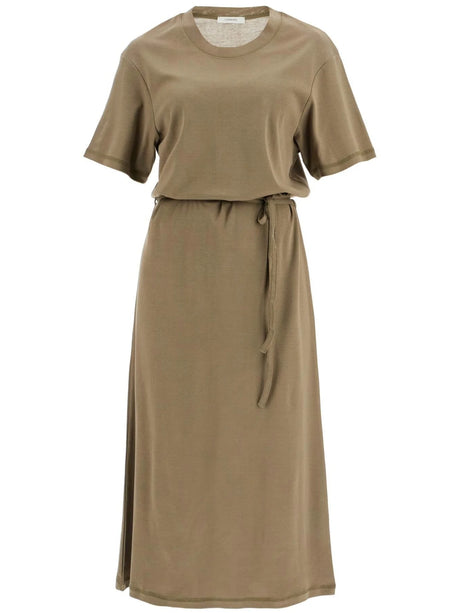 Belted Jersey Midi Dress-LEMAIRE-JOHN JULIA