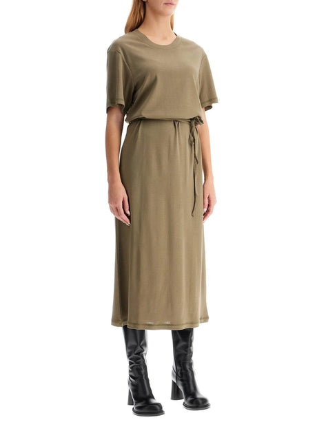 Belted Jersey Midi Dress-LEMAIRE-JOHN JULIA