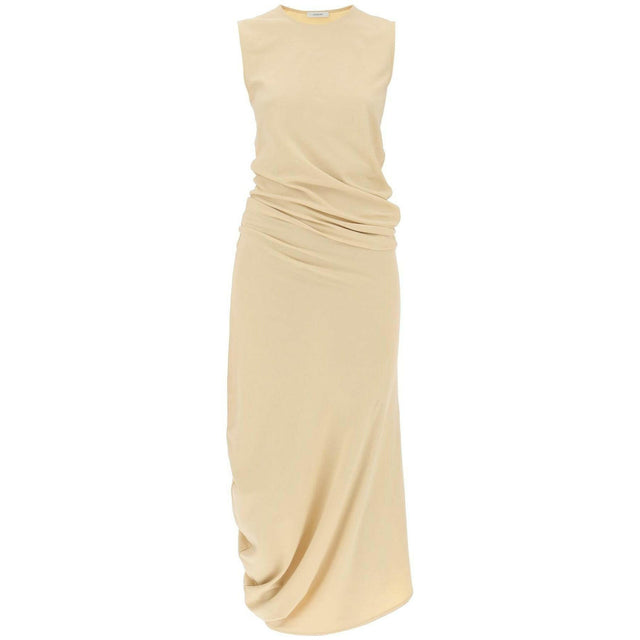 Crepe Fitted Twisted Dress.