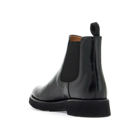 Leather Monmouth Chelsea Ankle Boots.