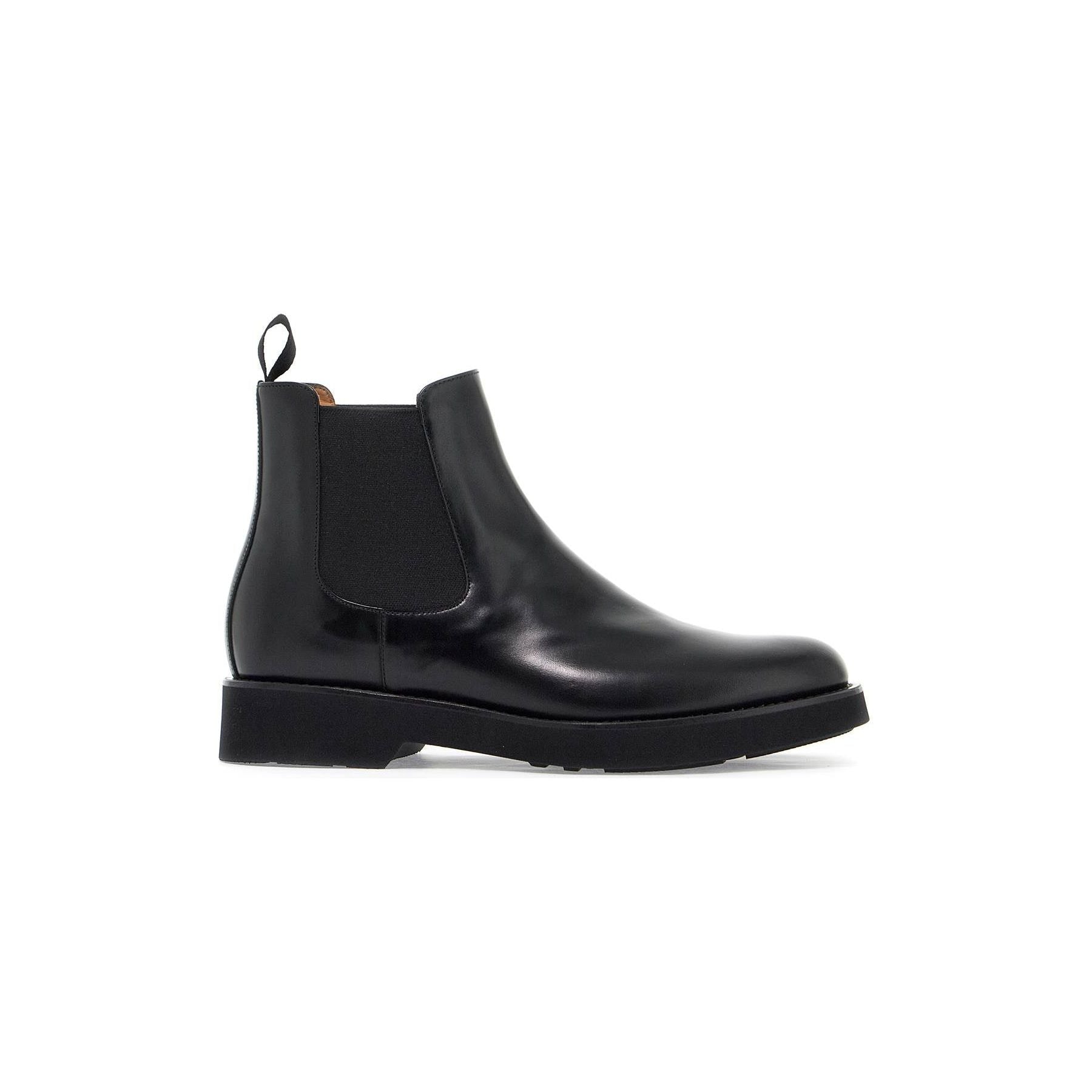 Leather Monmouth Chelsea Ankle Boots