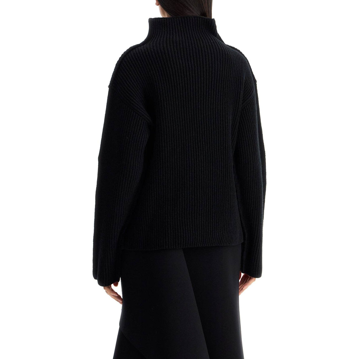 Oversized High-neck Pul