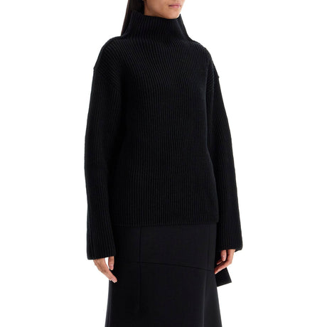 Oversized High-neck Pul