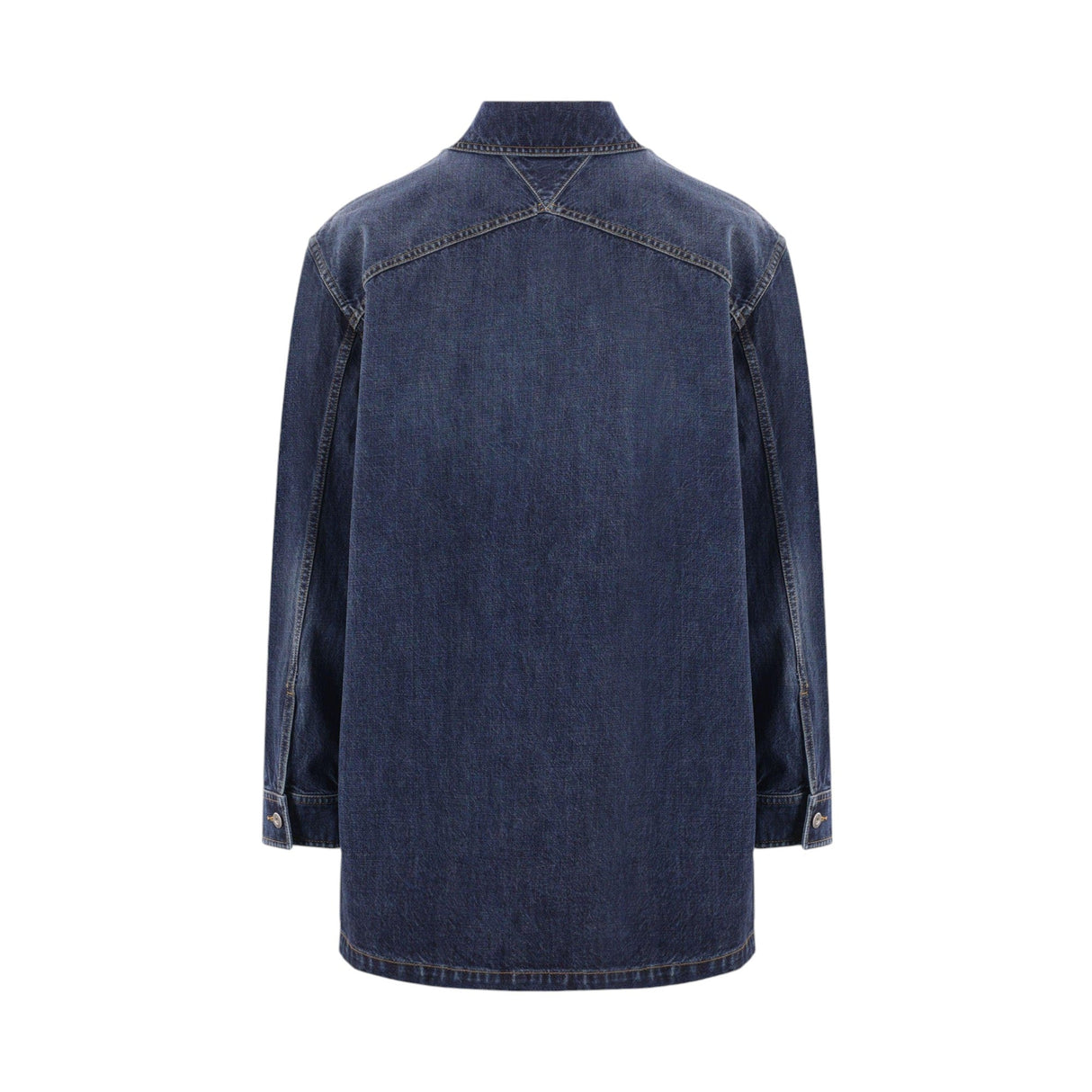 Denim Jacket-BOTTEGA VENETA-JOHN JULIA