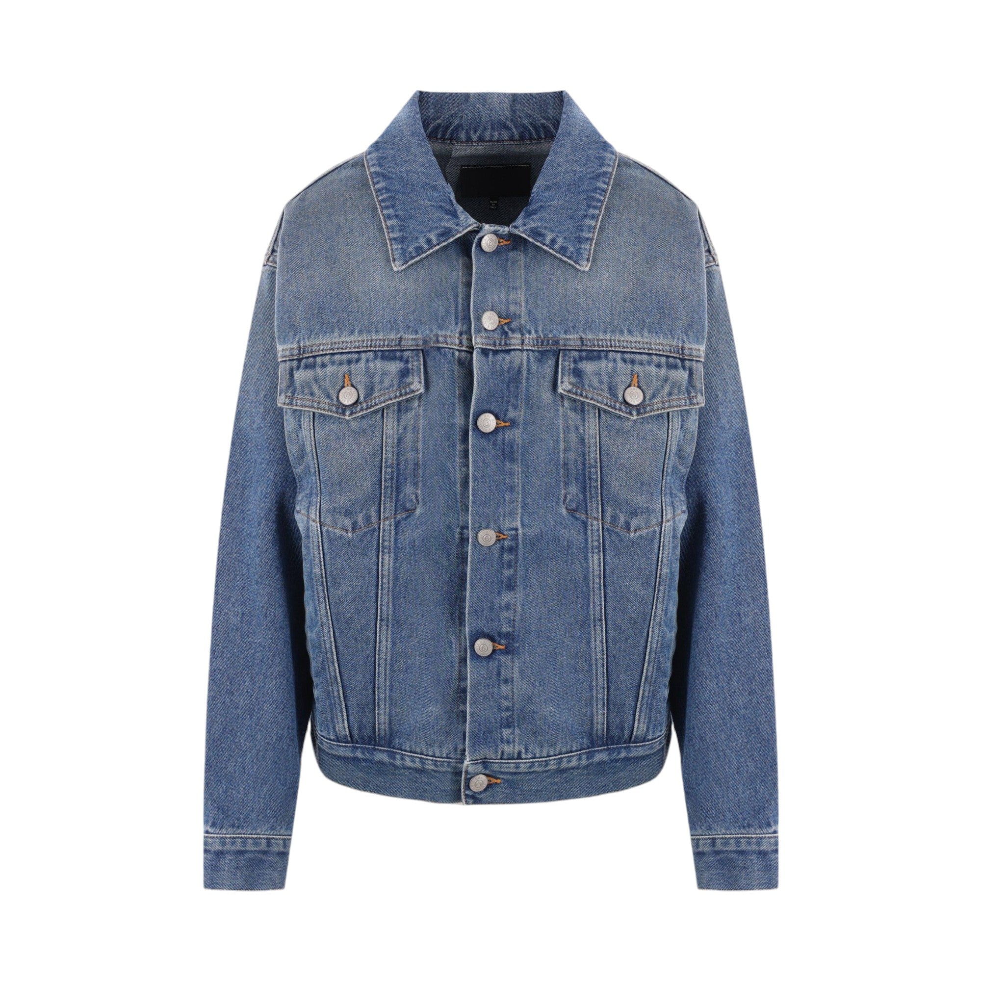 Denim Jacket-MM6 MAISON MARGIELA-JOHN JULIA