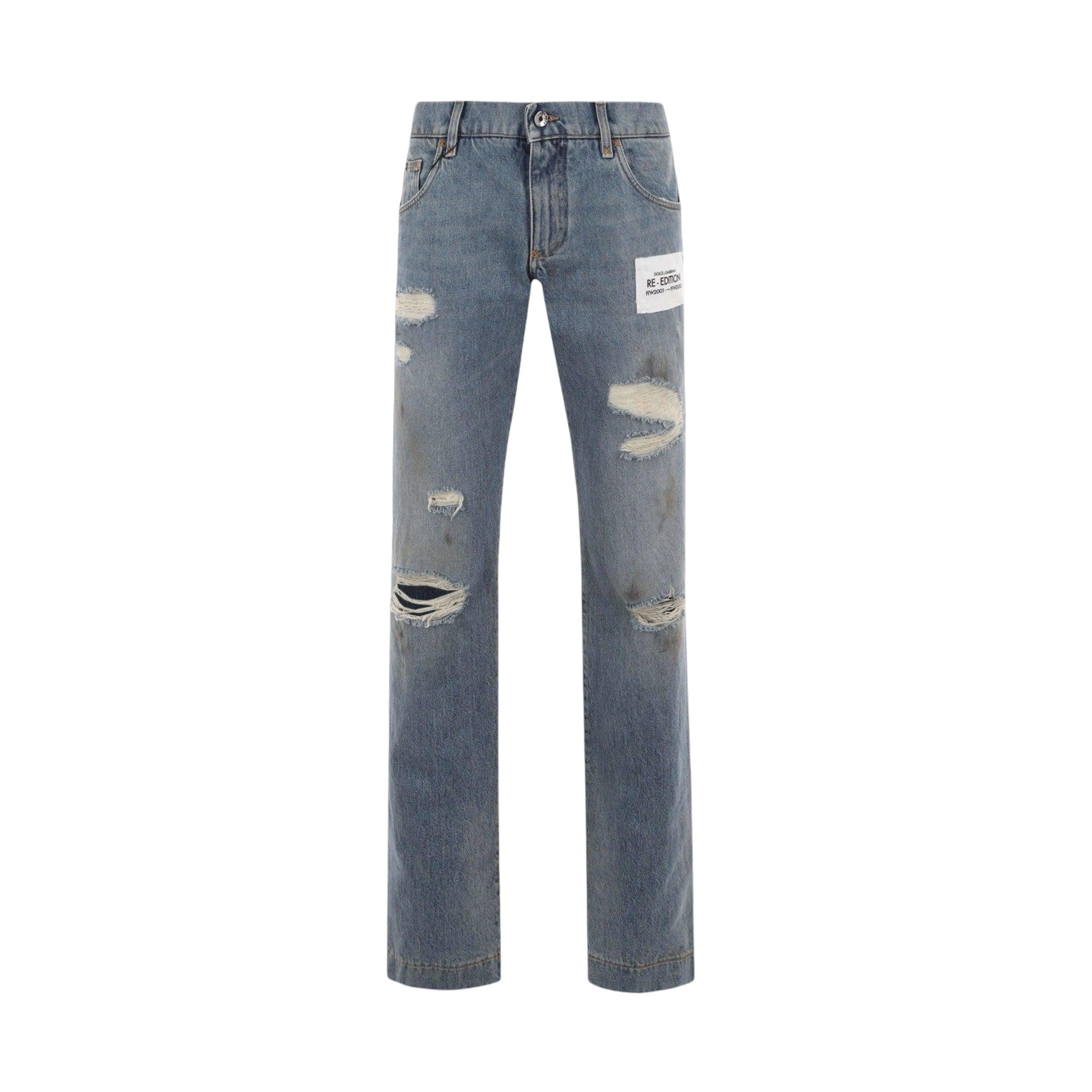 Denim Regular-fit Jeans-DOLCE & GABBANA-JOHN JULIA