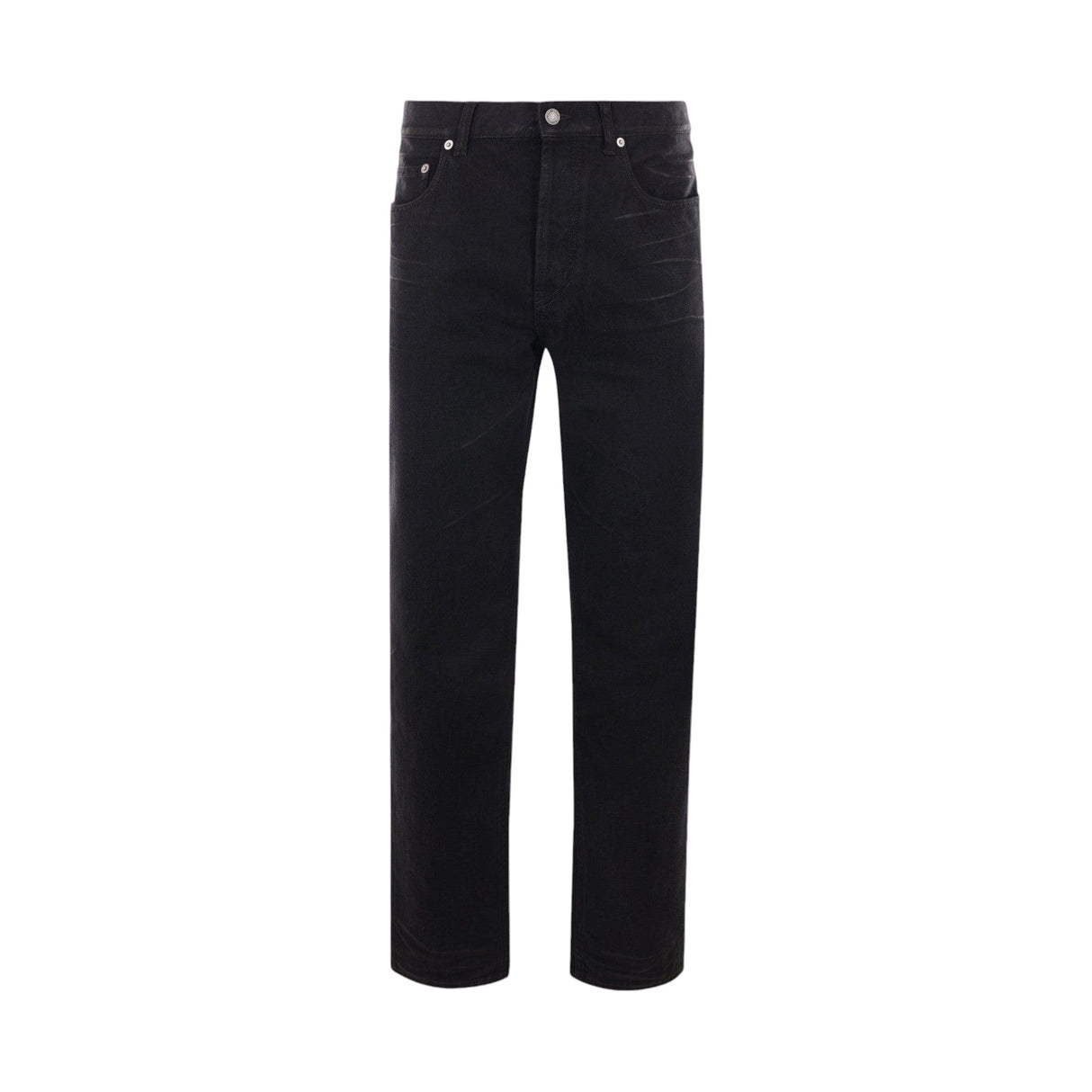 Denim Regular-fit Jeans-SAINT LAURENT-JOHN JULIA