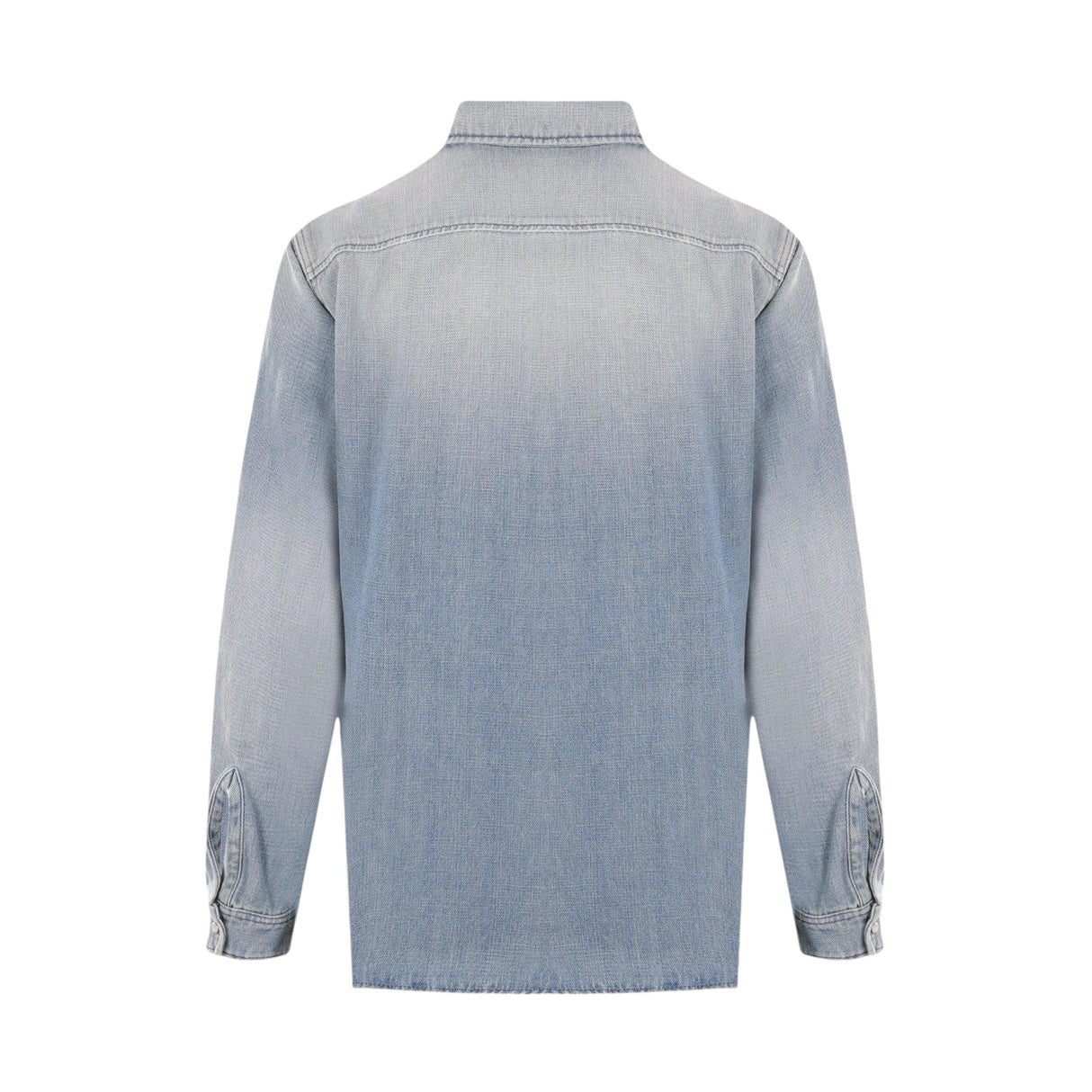 Denim Shirt-SAINT LAURENT-JOHN JULIA