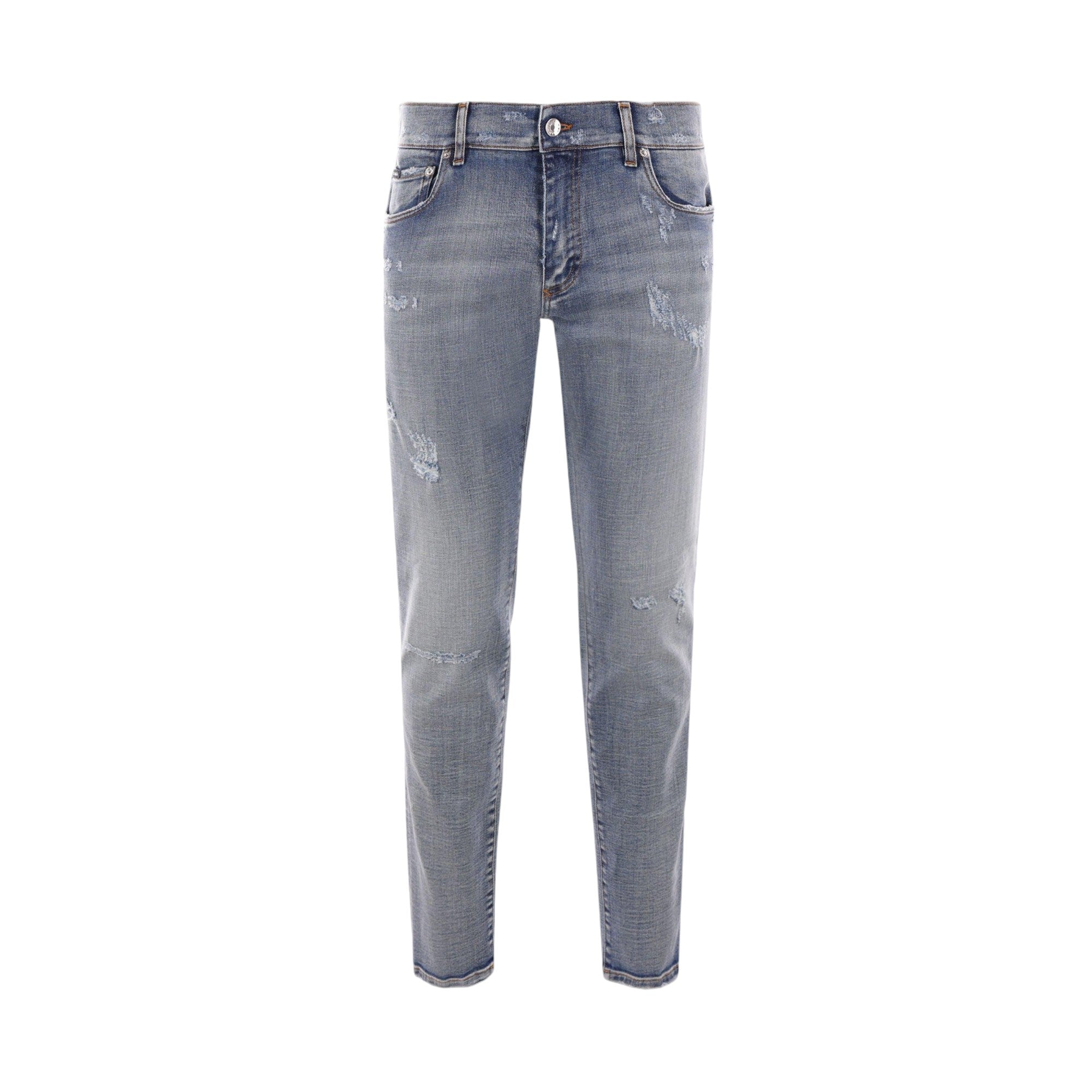 Denim Slim-fit Jeans-DOLCE & GABBANA-JOHN JULIA