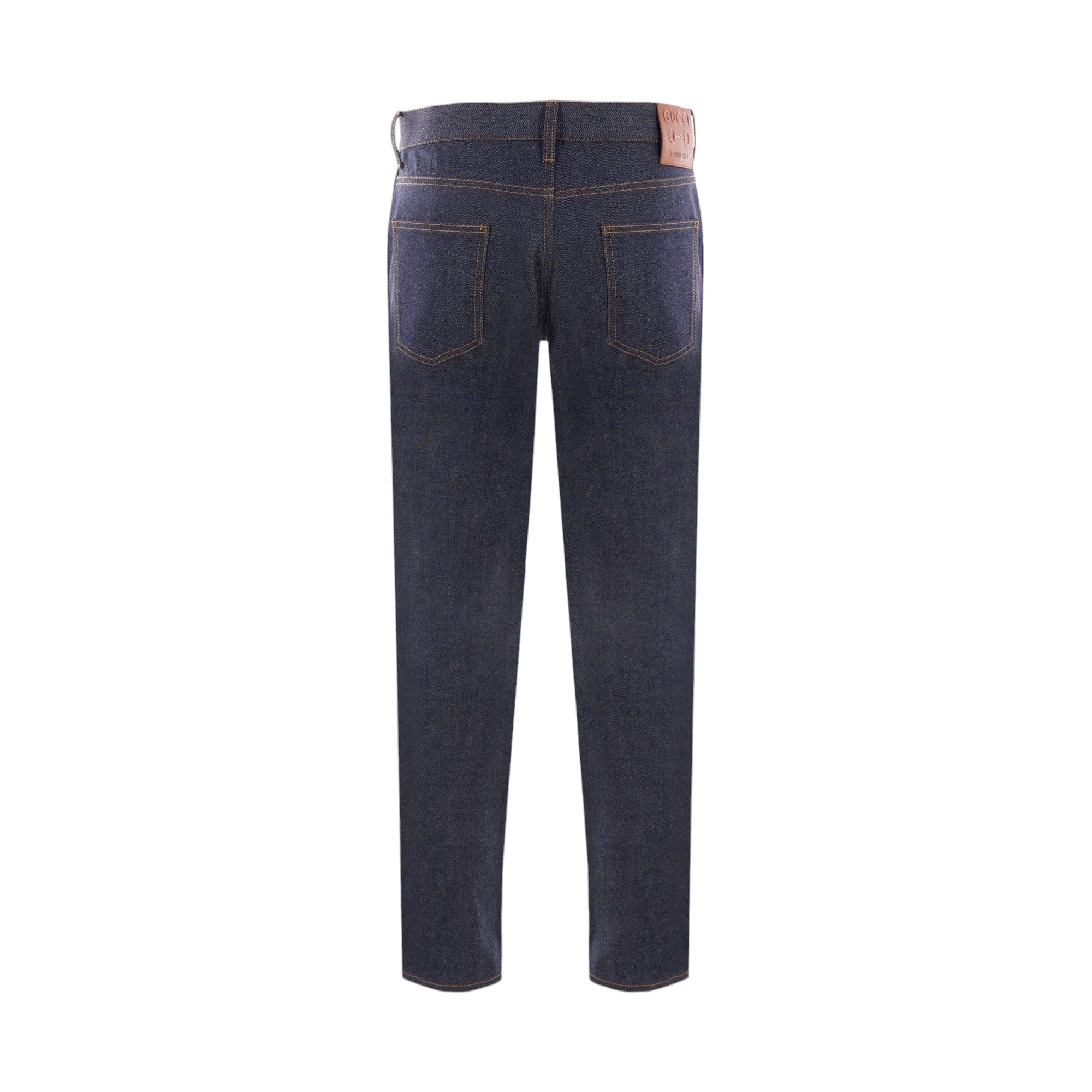 Denim Tapered Jeans-GUCCI-JOHN JULIA