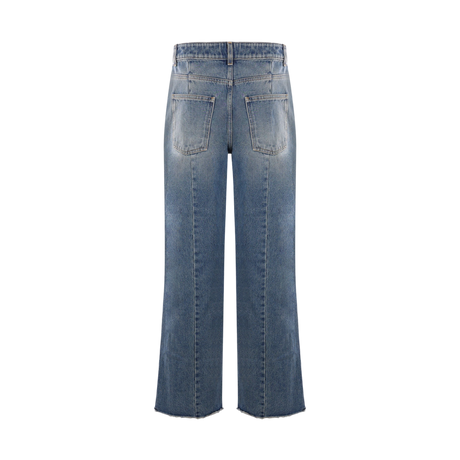 Denim Wide-leg Jeans-GIVENCHY-JOHN JULIA