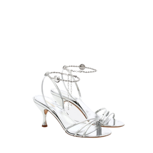 Denise Laminated Leather Sandals-FERRAGAMO-JOHN JULIA