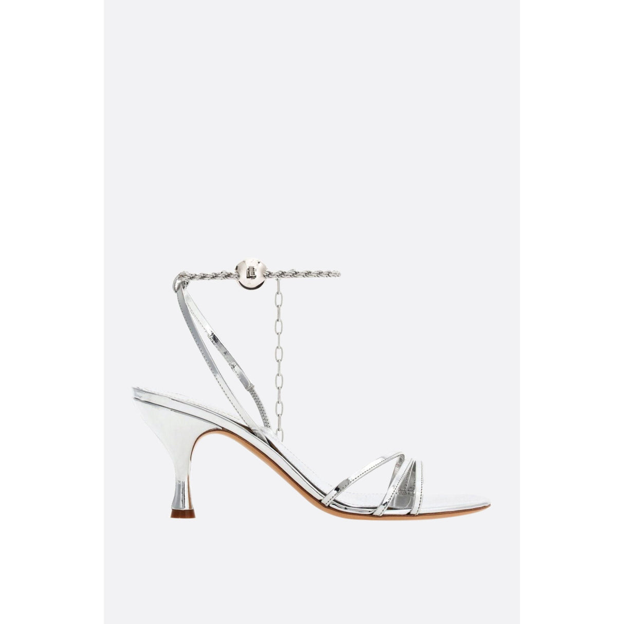 Denise Laminated Leather Sandals-FERRAGAMO-JOHN JULIA