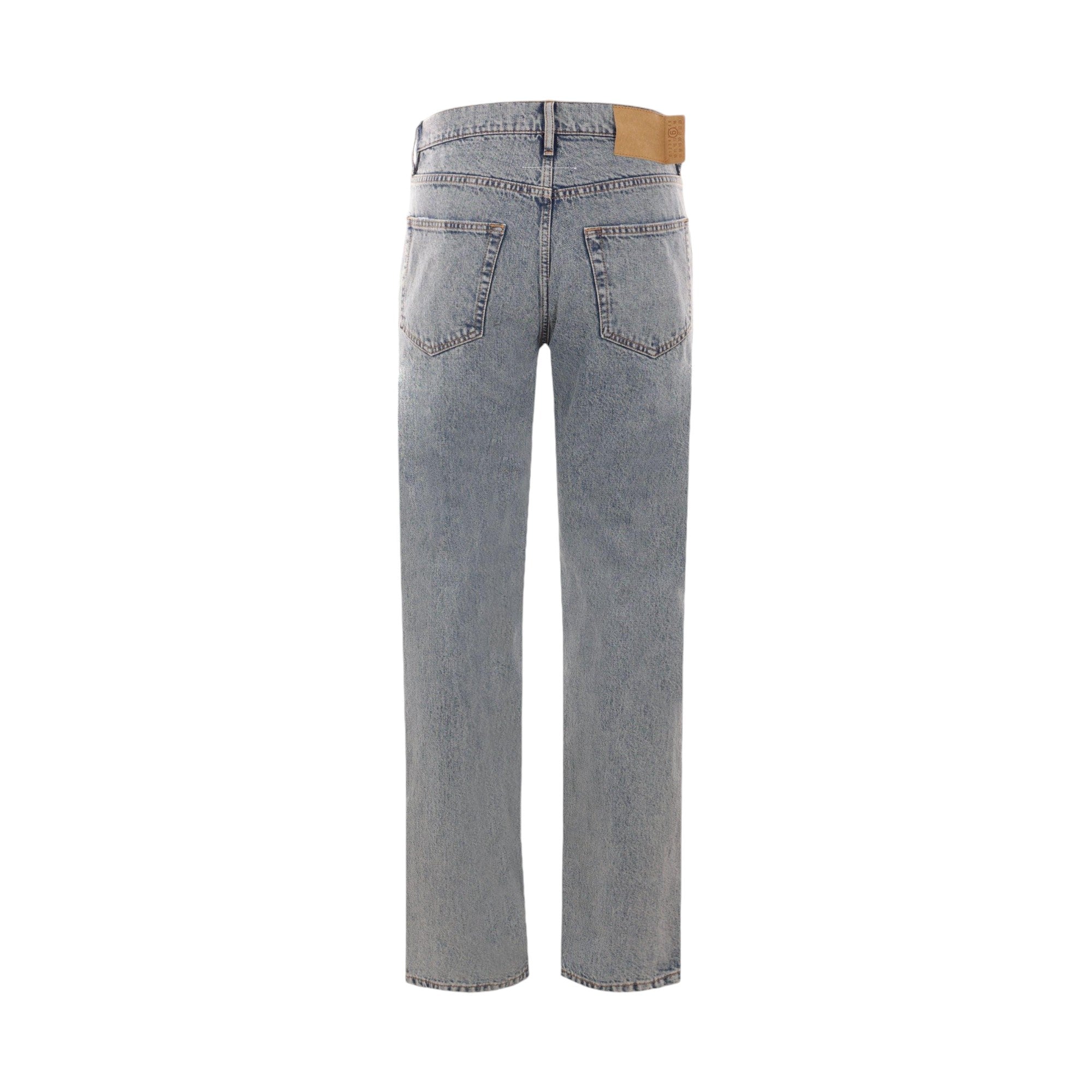 Destructured Denim Jeans-MM6 MAISON MARGIELA-JOHN JULIA