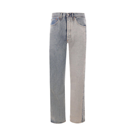 Destructured Denim Jeans-MM6 MAISON MARGIELA-JOHN JULIA