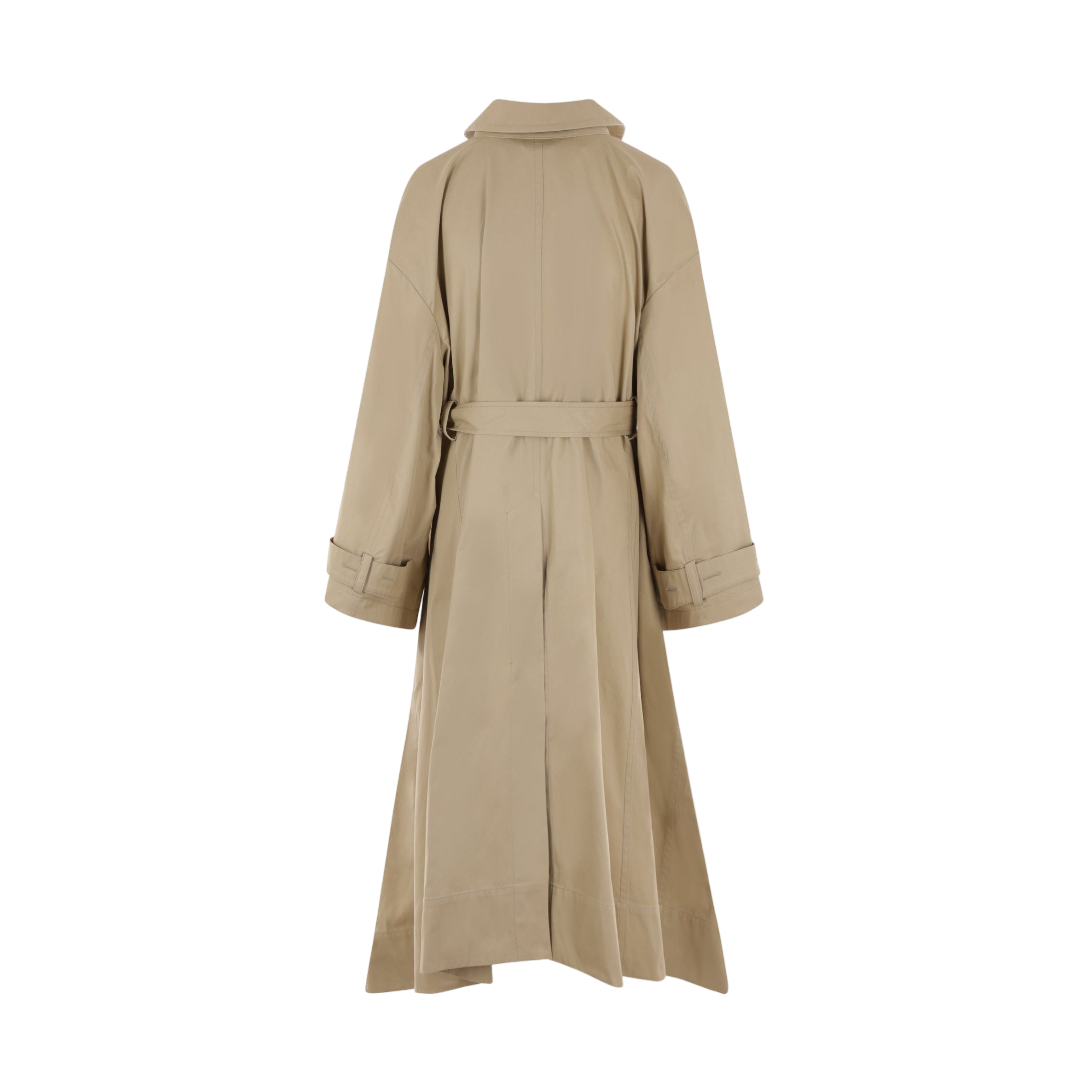 Destructured Oversize Trench Coat-QUIRA-JOHN JULIA