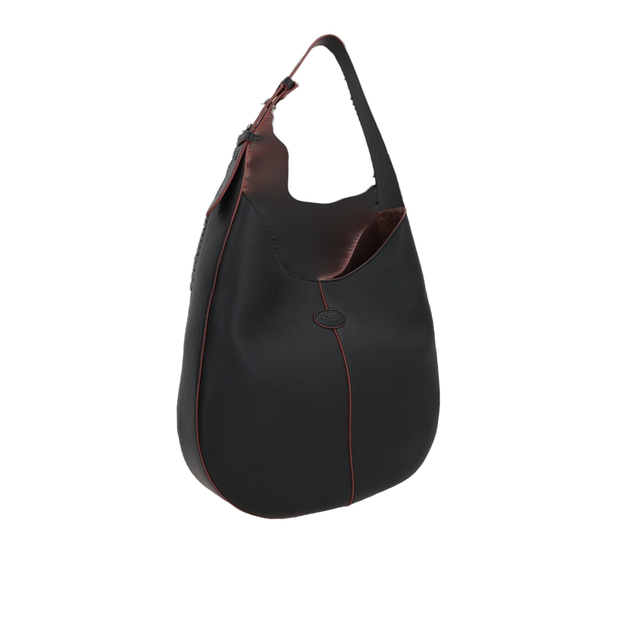 Di Bag Small Smooth Leather Hobo Bag-TOD'S-JOHN JULIA