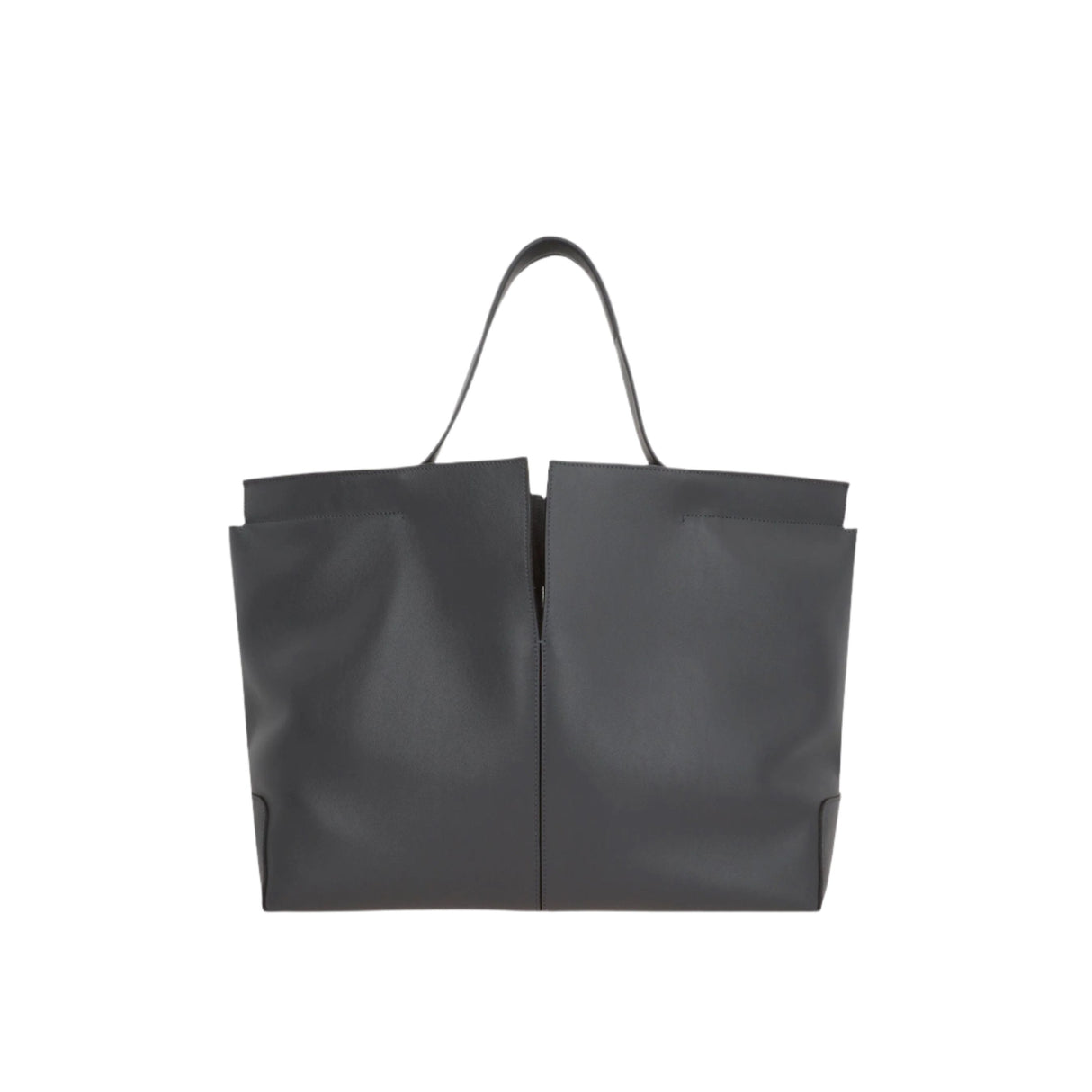 Di Folio Medium Smooth Leather Shopping Bag-TOD'S-JOHN JULIA