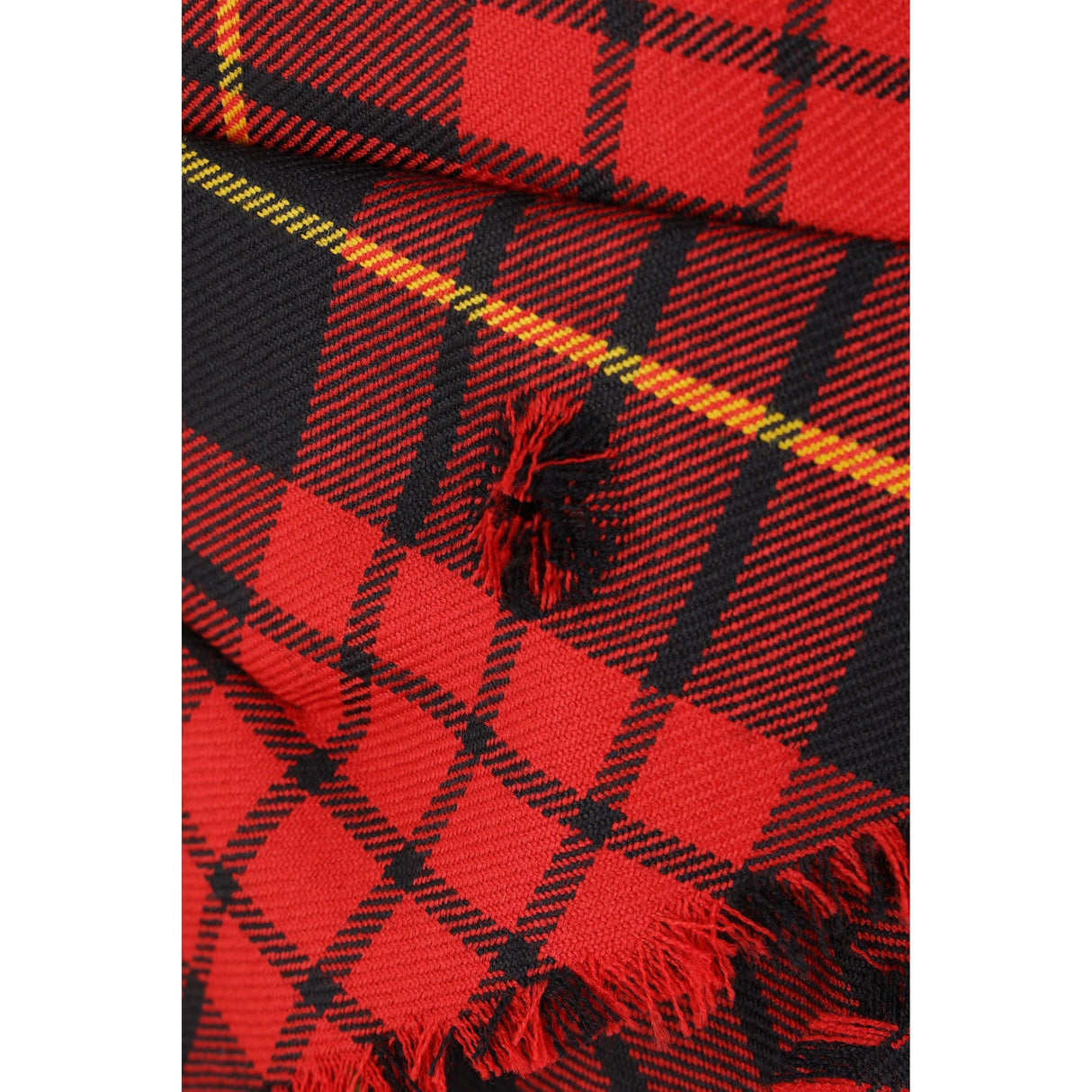 Distressed Tartan Wool Mini Dress-ALEXANDER MCQUEEN-JOHN JULIA