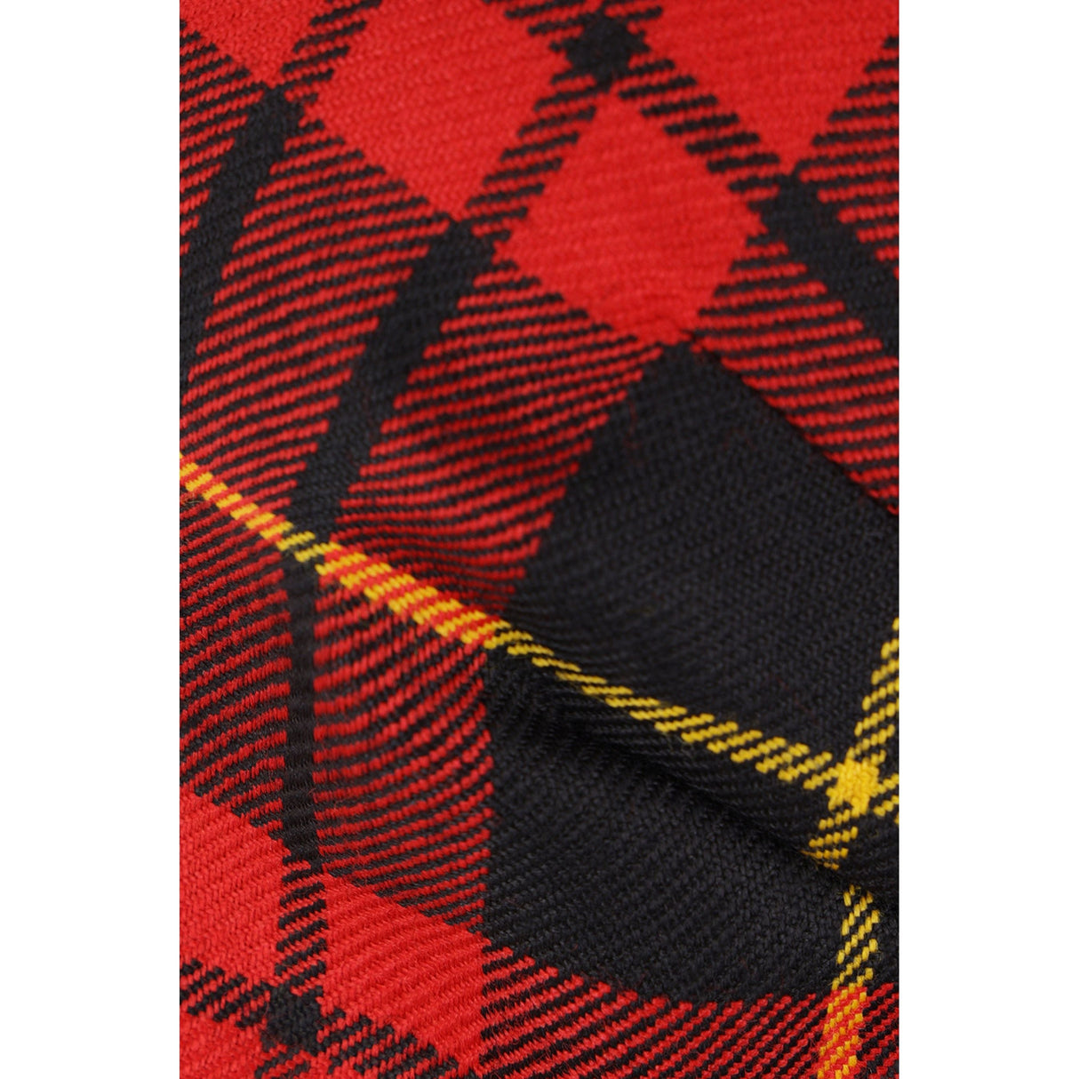 Distressed Tartan Wool Mini Dress-ALEXANDER MCQUEEN-JOHN JULIA