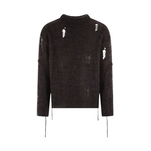 Distressed Wool Blend Sweater-ANDERSSON BELL-JOHN JULIA