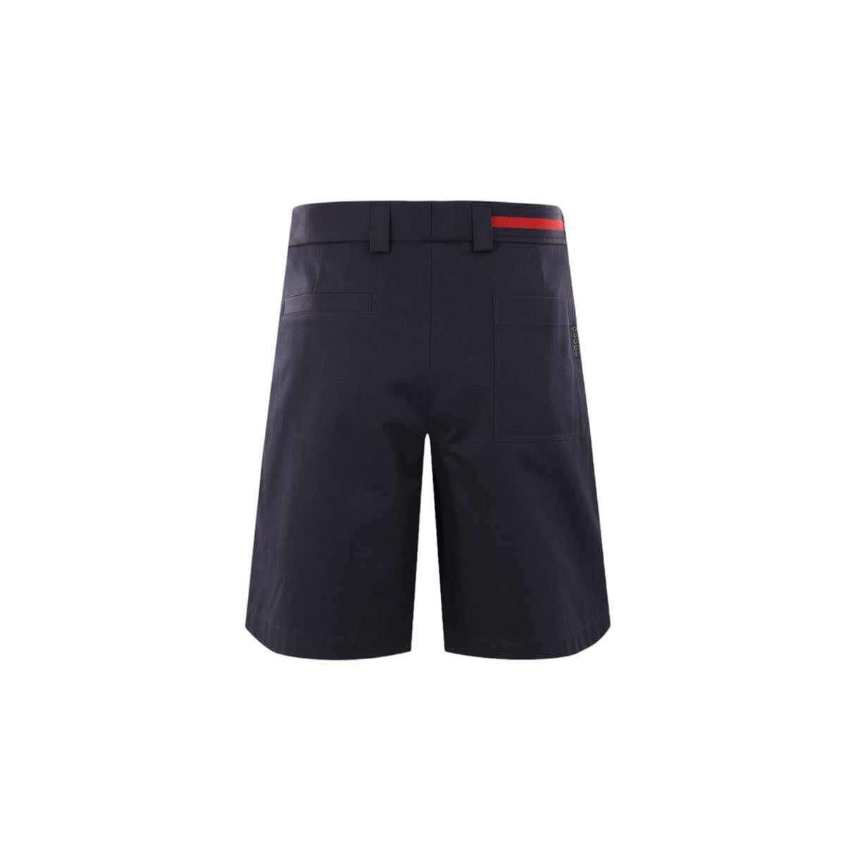 Double Cotton Twill Shorts-GUCCI-JOHN JULIA