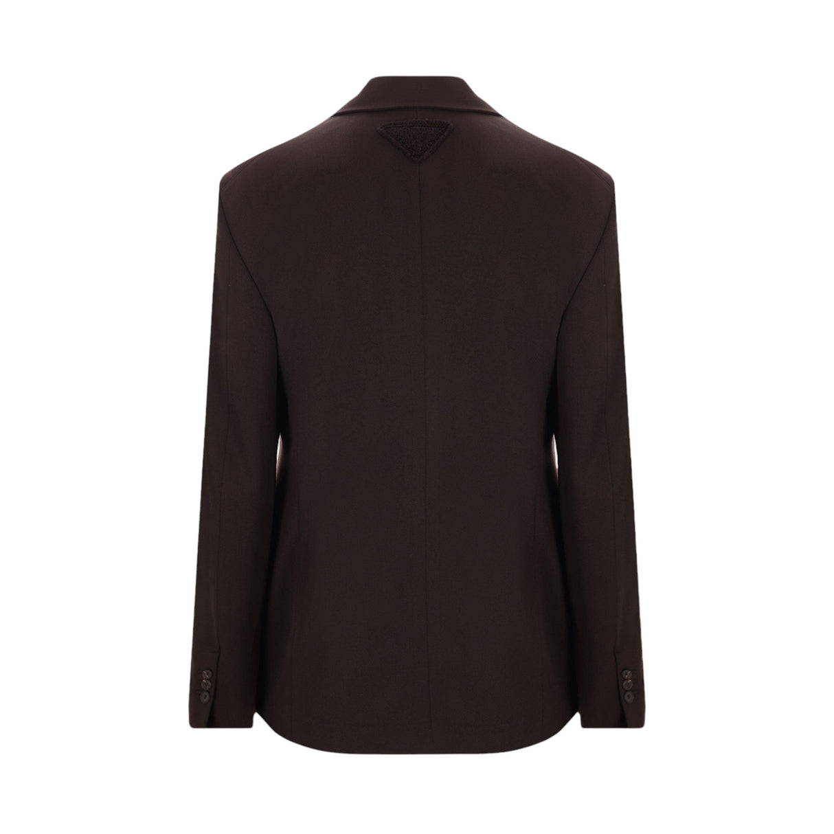 Double-breasted Gabardine Jacket-PRADA-JOHN JULIA