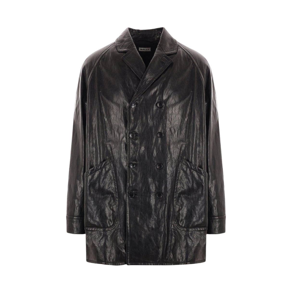 Double-breasted Nappa Coat-BALLY-JOHN JULIA