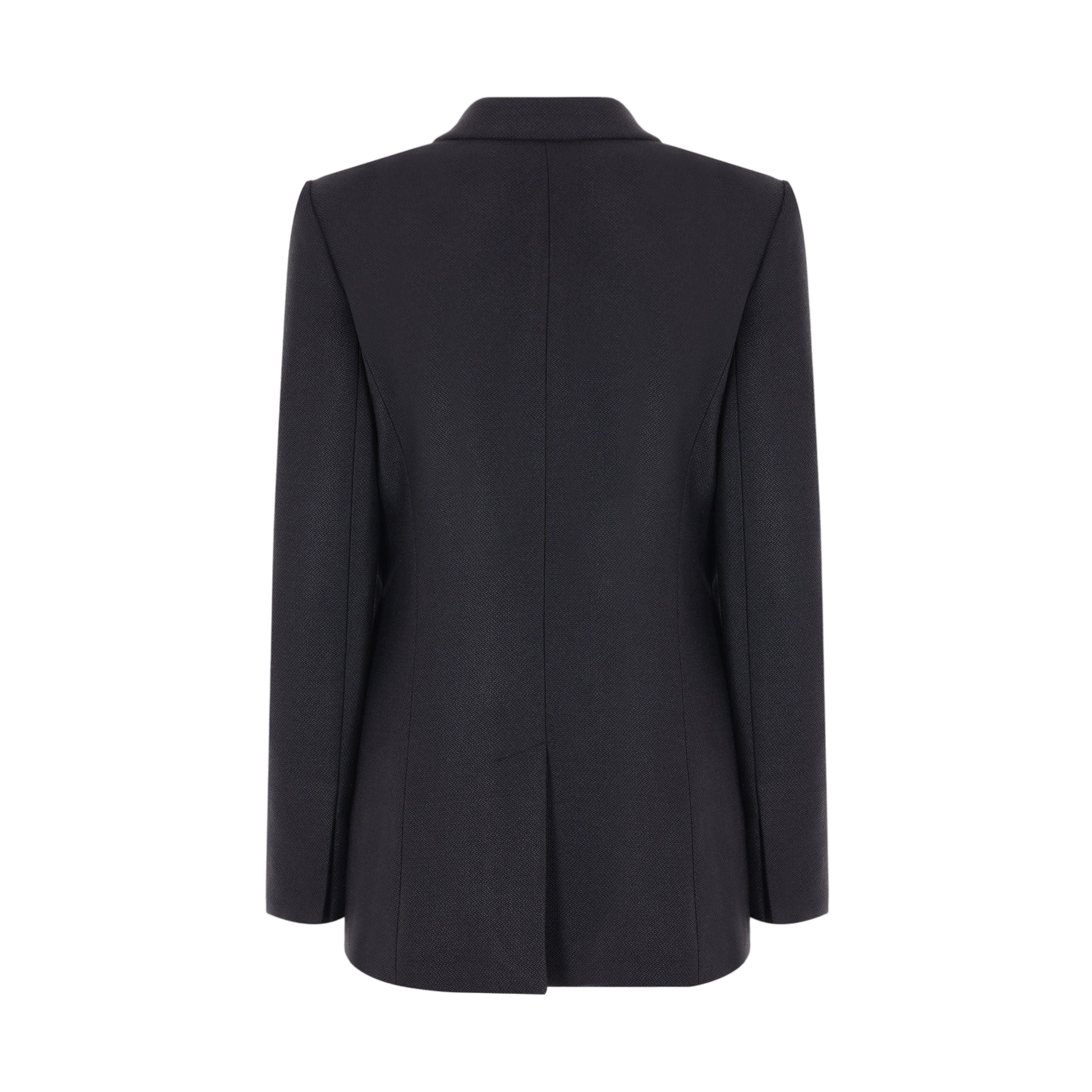 Double-breasted Silk and Wool Jacket-CHLOÉ-JOHN JULIA