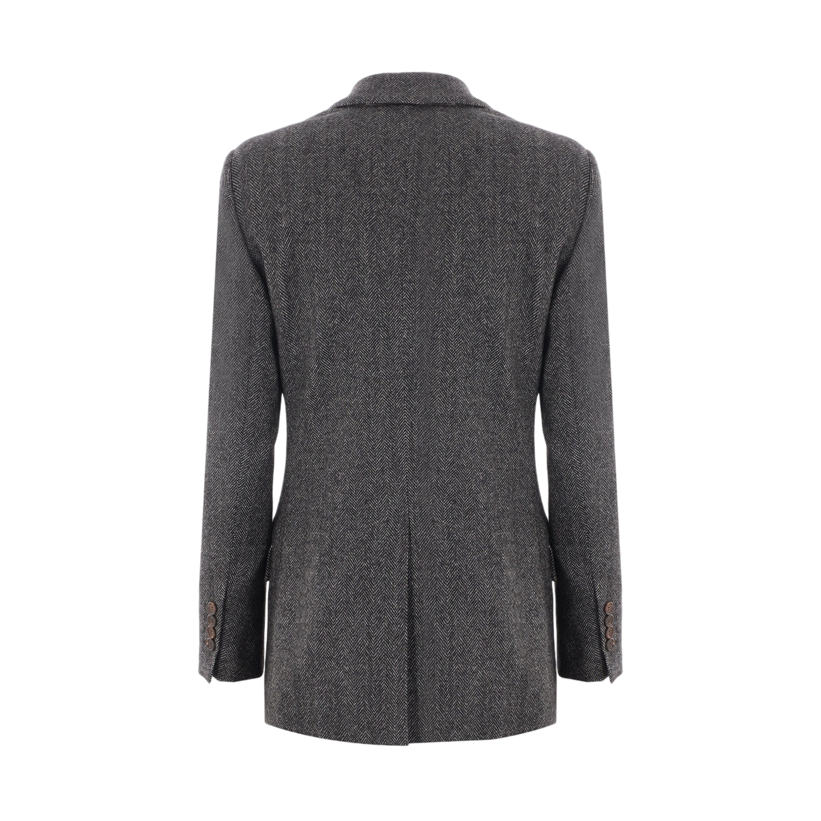 Double-breasted Techno Wool Jacket-BRUNELLO CUCINELLI-JOHN JULIA