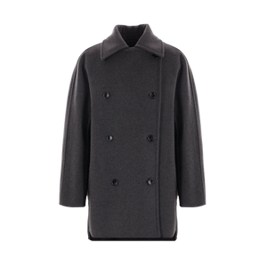 Double-breasted Wool and Cashmere Coat-MAX MARA-JOHN JULIA