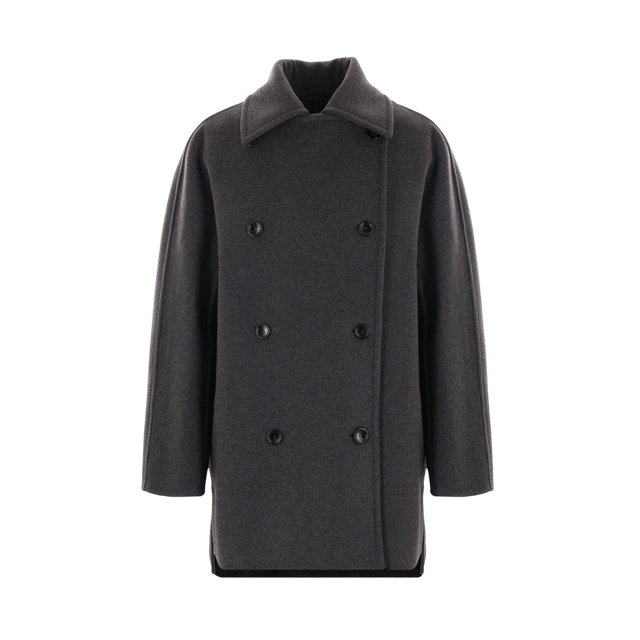 Double-breasted Wool and Cashmere Coat-MAX MARA-JOHN JULIA