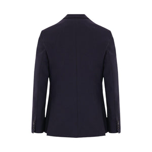 Double-breasted Wool Jacket-AMI PARIS-JOHN JULIA