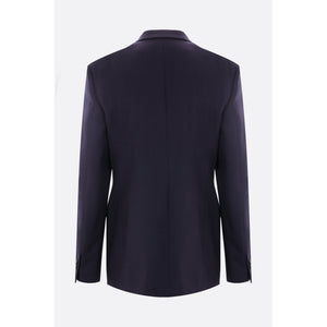 Double-breasted Wool Jacket-LOEWE-JOHN JULIA