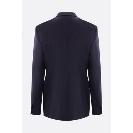 Double-breasted Wool Jacket-LOEWE-JOHN JULIA